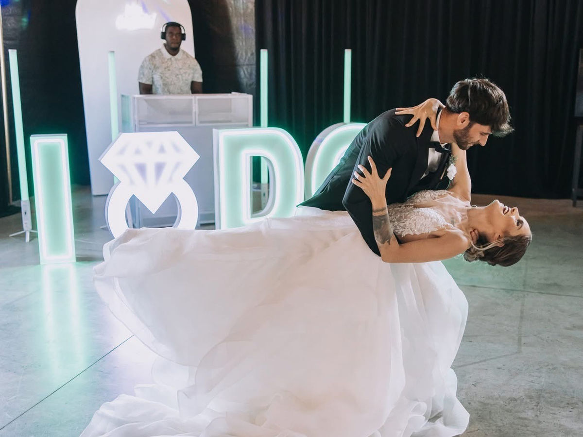 DJ at luxury wedding reception